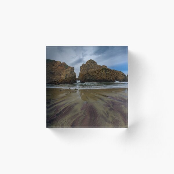 Pfifer Beach, BigSur California Acrylic Block