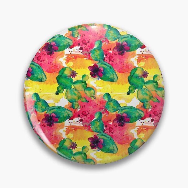 Item preview, Watercolour cacti & succulents,bright,vibrant designed and sold by cutecrazytshirt.