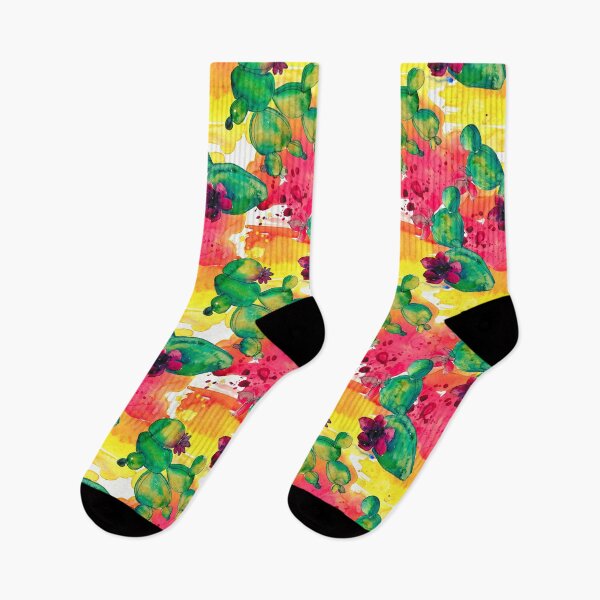 Item preview, Watercolour cacti & succulents,bright,vibrant designed and sold by cutecrazytshirt.