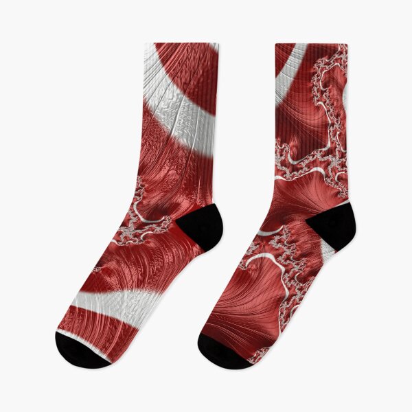 Item preview, Peppermint Candy Fractal Eight designed and sold by Elisabeth Lucas.