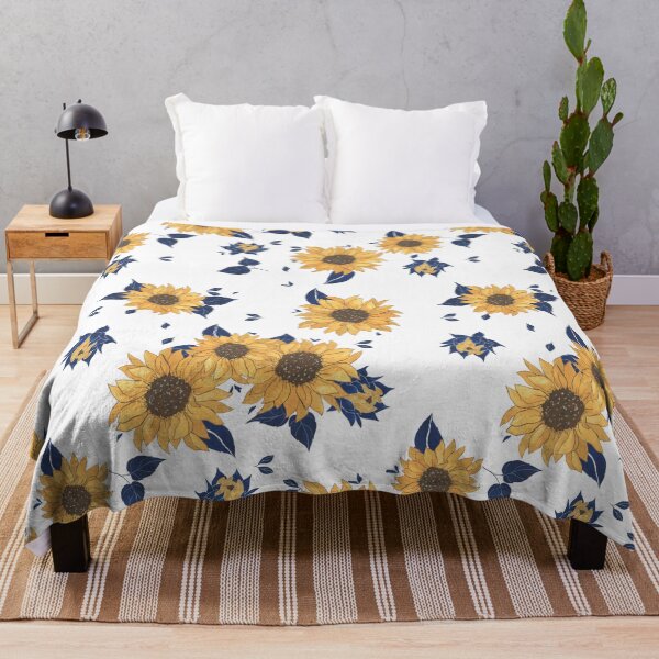 Item preview, patrón de girasoles designed and sold by Artrographic.