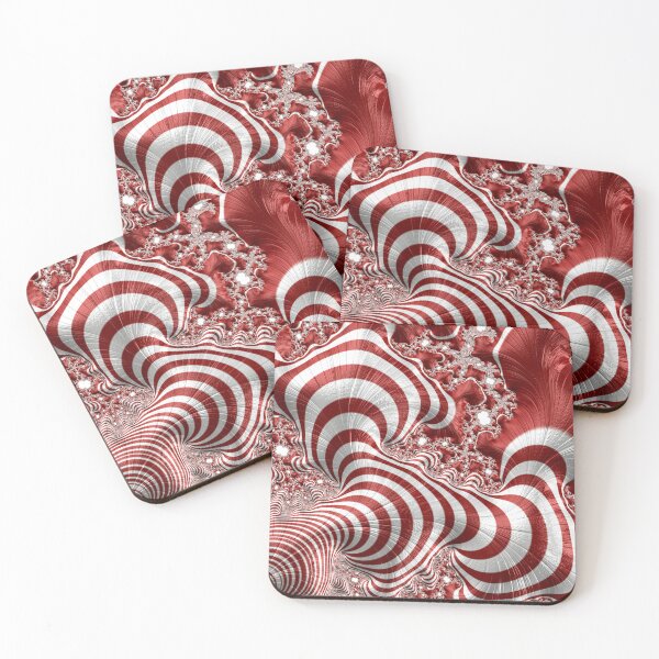 Item preview, Peppermint Candy Fractal Nine designed and sold by Elisabeth Lucas.