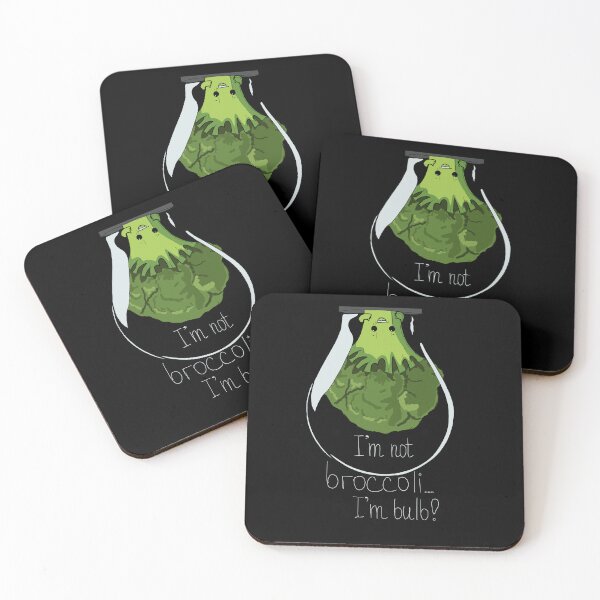Item preview, I'm not Broccoli i'm Bulb Idea Love Cute designed and sold by BigFatMistake.