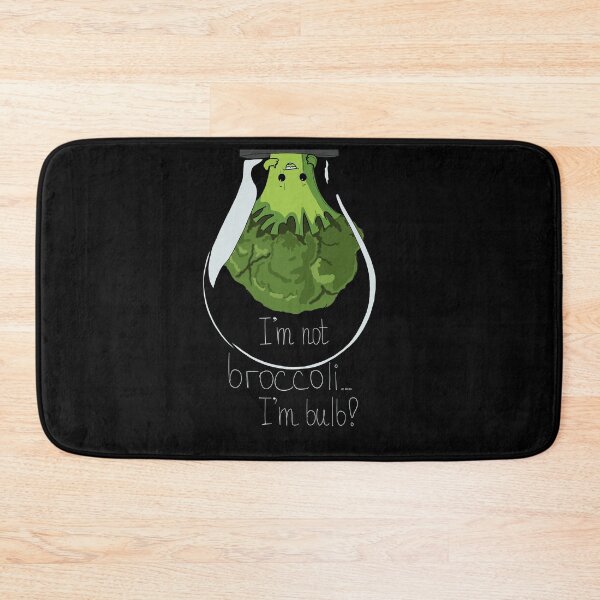 Item preview, I'm not Broccoli i'm Bulb Idea Love Cute designed and sold by BigFatMistake.