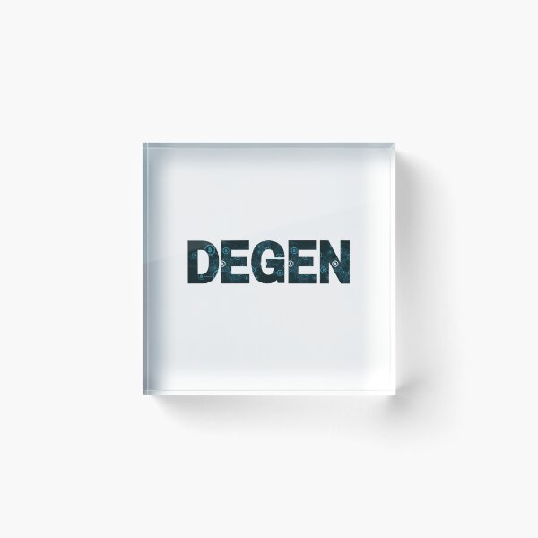 Item preview, Degen - NFT Money, Blockchain/Crypto/NFT Degenerate Gift  designed and sold by nft-millionaire.