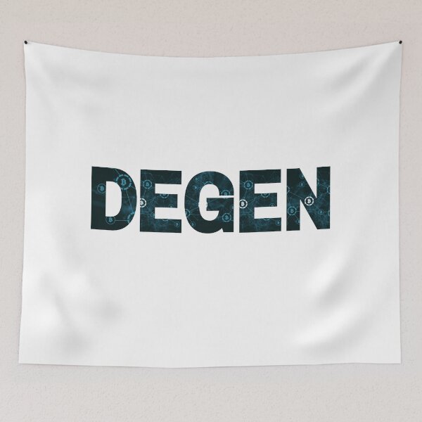 Item preview, Degen - NFT Money, Blockchain/Crypto/NFT Degenerate Gift  designed and sold by nft-millionaire.