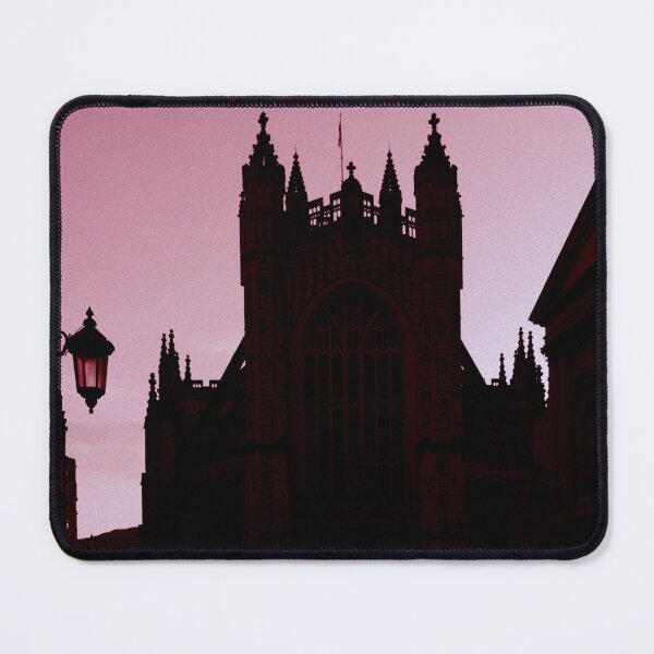 Item preview, Bath Abbey red tone silhouette designed and sold by duncan1980uk.