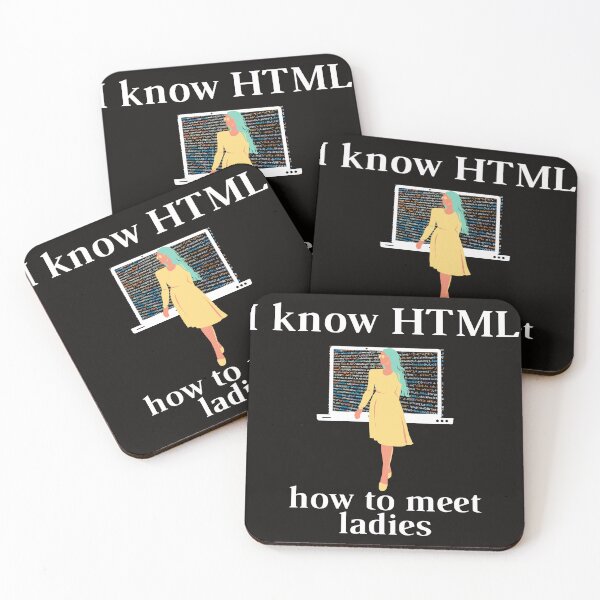 Item preview, I know HTML how to meet ladies designed and sold by SENMARO100.