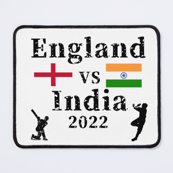 Item preview, England vs India 2022 designed and sold by Tony Milsom.