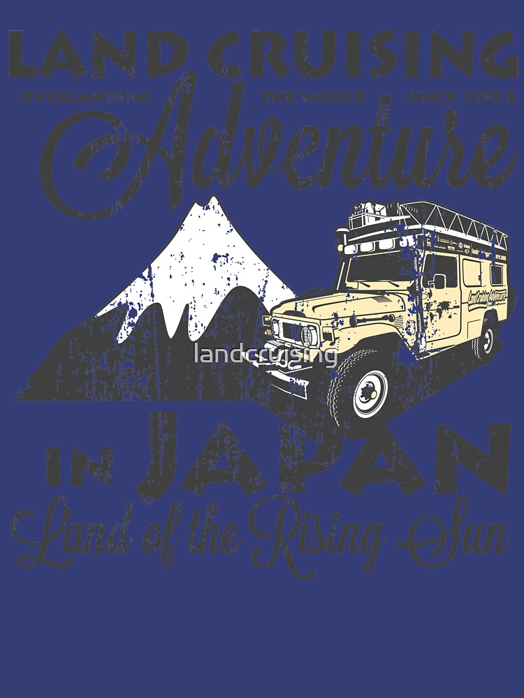 Landcruising Adventure in Japan - Curly font edition by landcruising