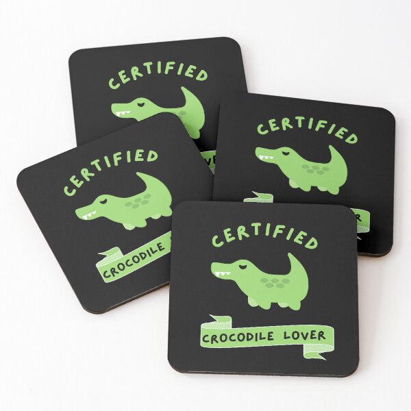 Item preview, Certified Crocodile Lover designed and sold by GasconyPassion.