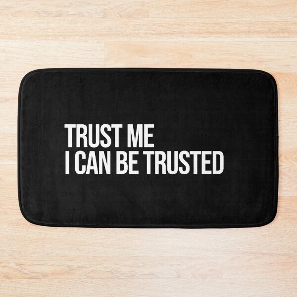 Item preview, Trust Me - Black designed and sold by tuapekkong2001.
