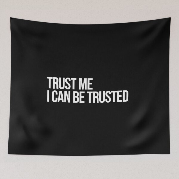 Item preview, Trust Me - Black designed and sold by tuapekkong2001.