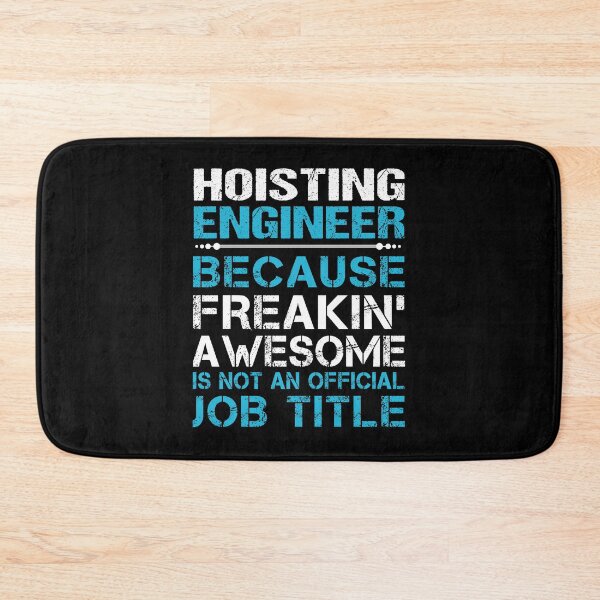 Item preview, Hoisting Engineer T Shirt - Freaking Awesome Job Gift Item Tee designed and sold by oetate4774.