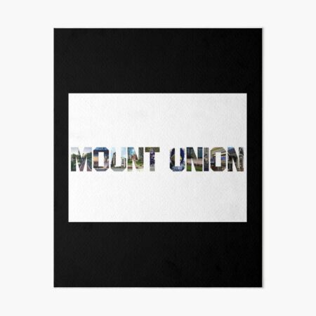 Aerial Mount Union Photo Vintage Mount Union Print Vintage Mount Union PA Pic, 