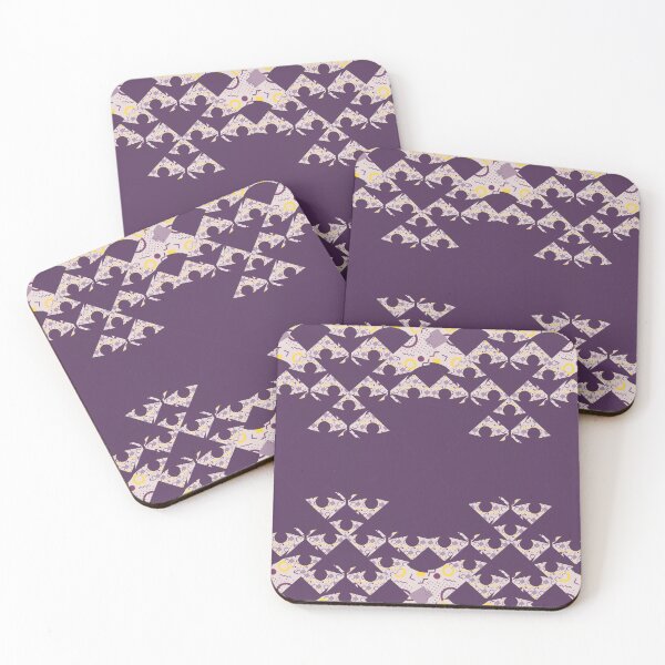 Item preview, Abstract Yellow and Plum Purple designed and sold by JuleZ54.
