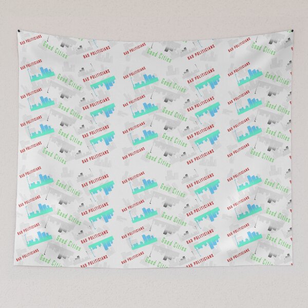 Item preview, Good Cities Bad Politicians  designed and sold by kerimbayram.