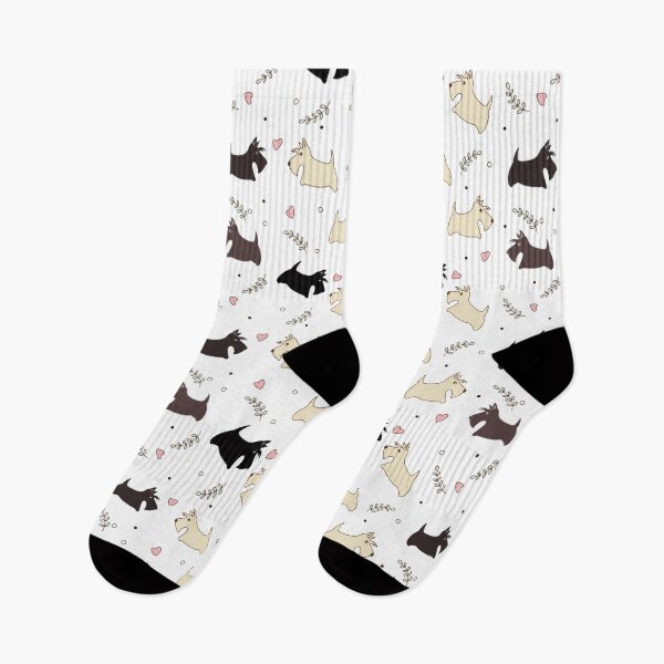 Item preview, Scottish terriers and Hearts designed and sold by RiazanovaArt.
