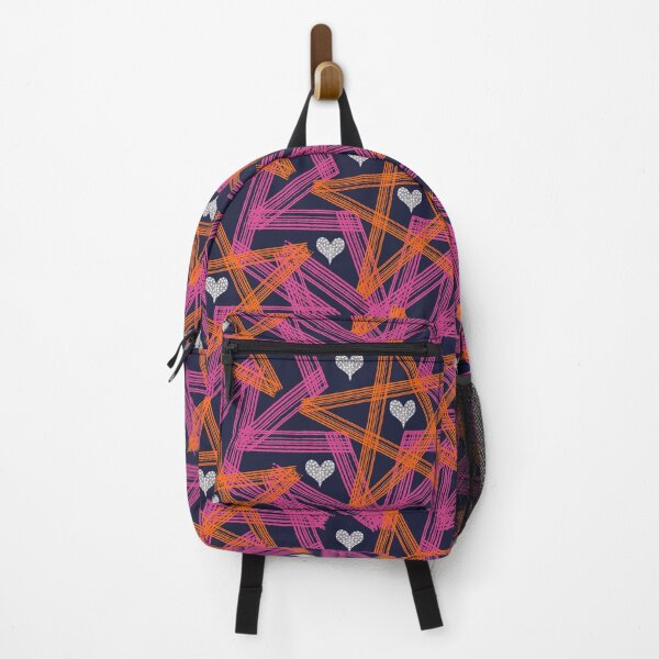 Item preview, Copy of Geometric hearts and stars enlarged abstract pattern doodle designed and sold by Melanie-Palmer.