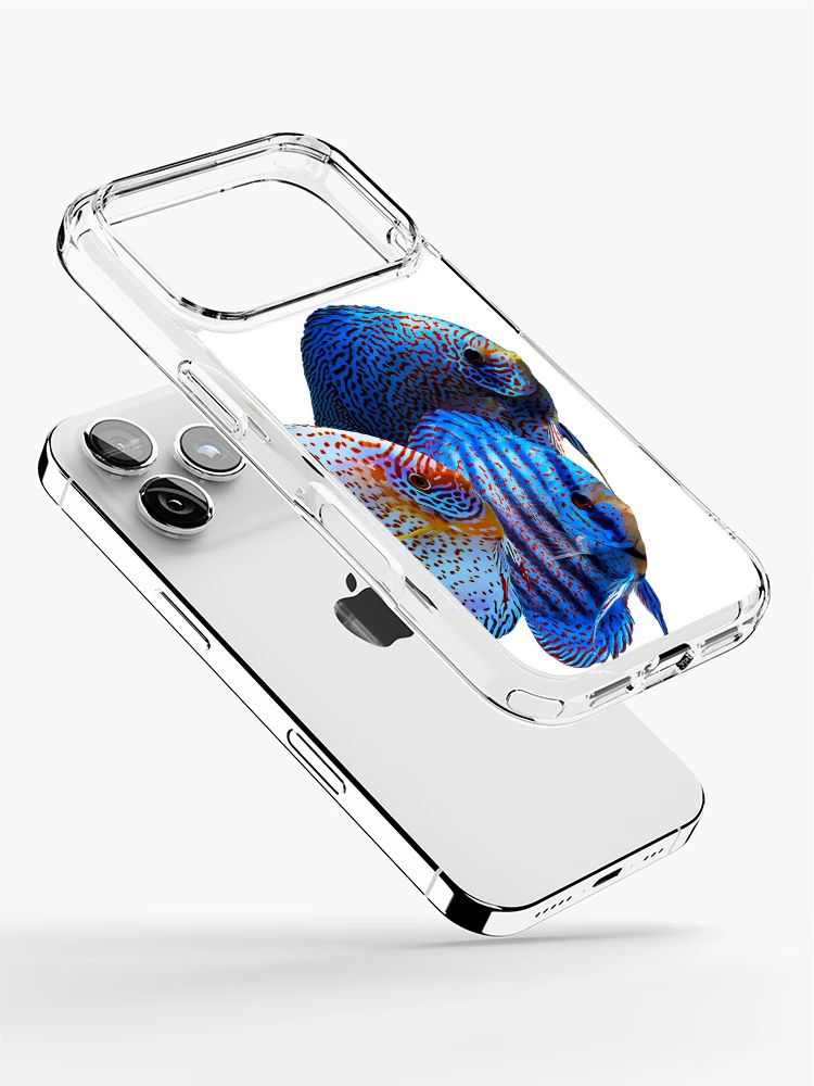 Thumbnail 2 of 5, iPhone Case, Discus Fish designed and sold by GFishy.