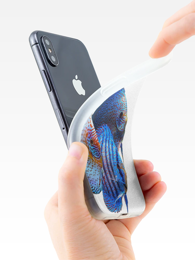 Thumbnail 4 of 5, iPhone Case, Discus Fish designed and sold by GFishy.