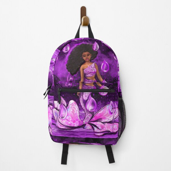Item preview, Mermaid in the rain 2022, mermaid among raindrops falling into Water. The best Gifts for black women 2022 designed and sold by Artonmytee.