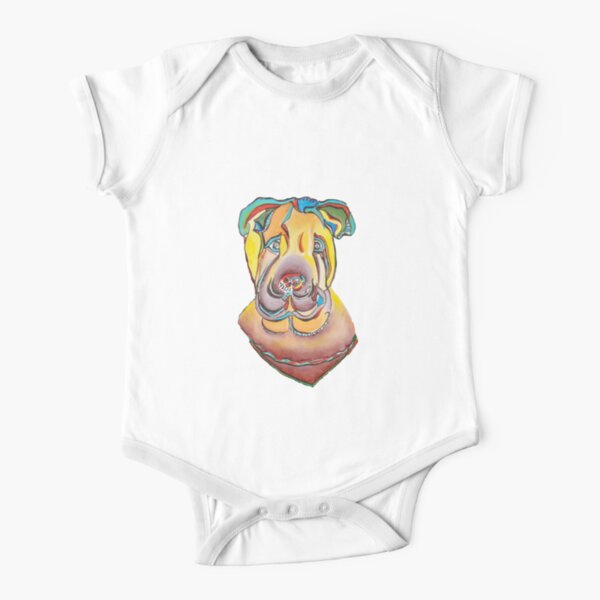 Where is the doggie Short Sleeve Baby One-Piece
