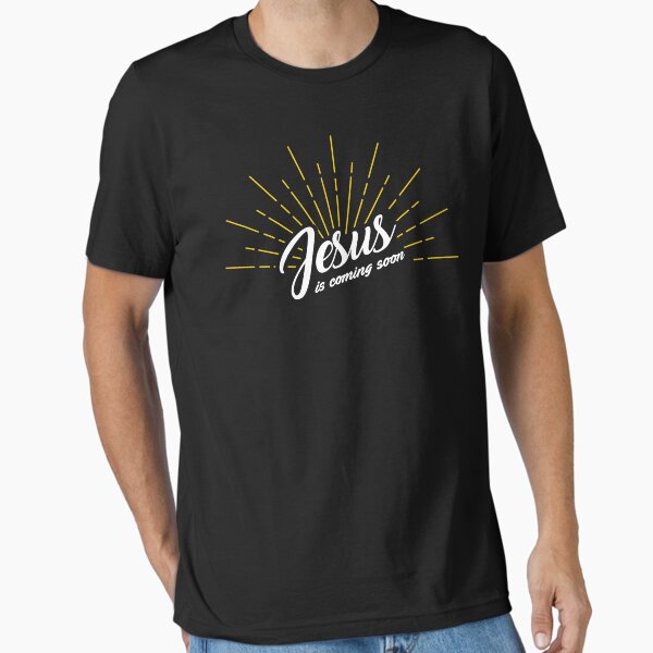 Artikel-Vorschau von Jesus kommt bald Shirt, Countdown bis Jesus, designt und verkauft von StairheadStore.