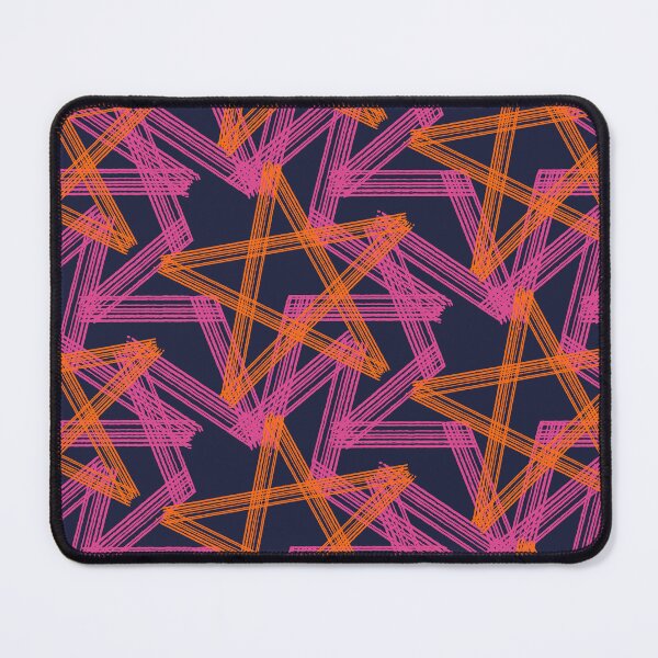 Item preview, Geometric stars enlarged abstract pattern doodle designed and sold by Melanie-Palmer.