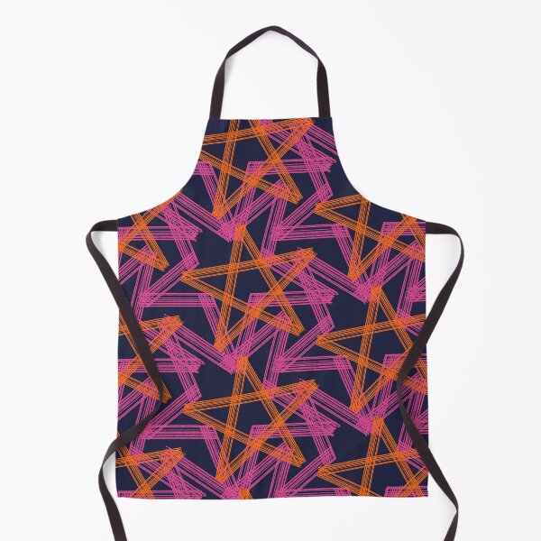 Item preview, Geometric stars enlarged abstract pattern doodle designed and sold by Melanie-Palmer.