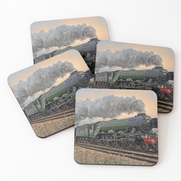Item preview, Flying Scotsman steam train misty Wiltshire designed and sold by duncan1980uk.