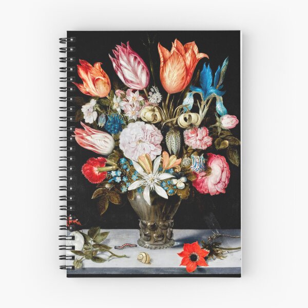 Item preview, Flowers in a Glass by Ambrosius Bosschaert designed and sold by InHerits.