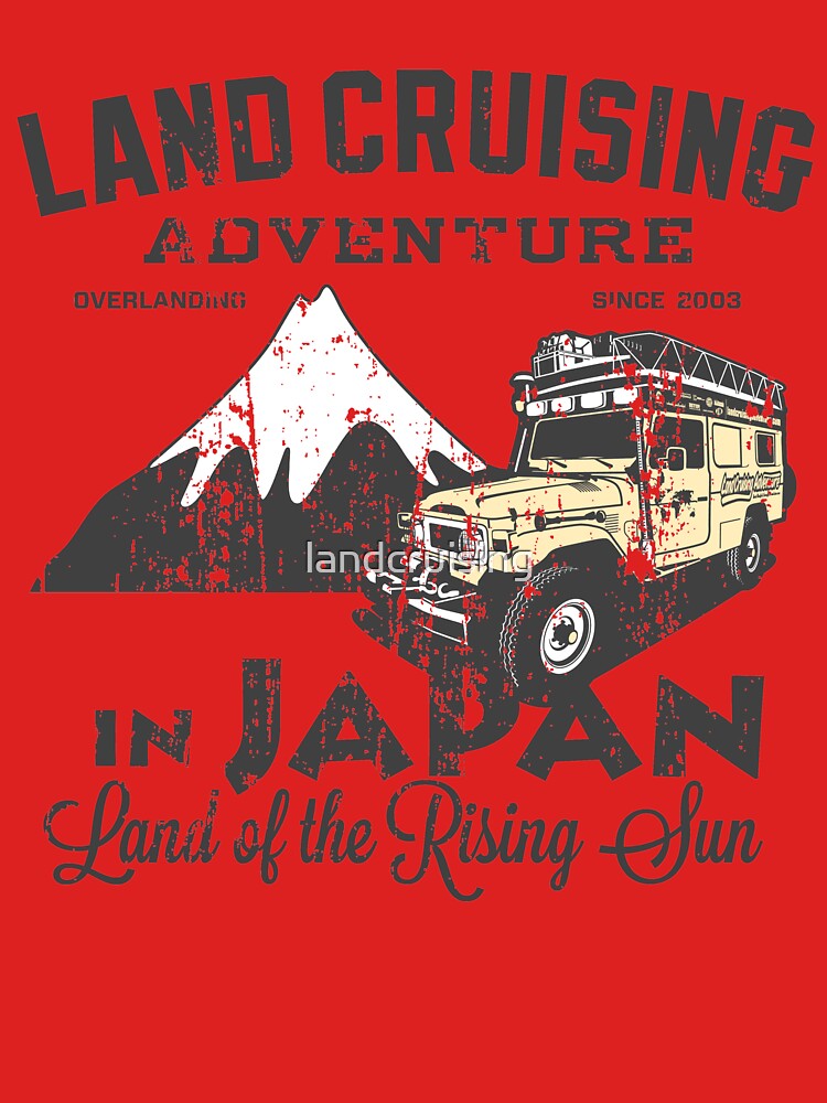 Landcruising Adventure in Japan - Straight font edition by landcruising