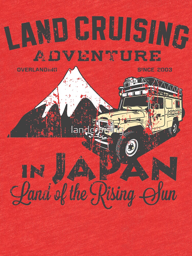Landcruising Adventure in Japan - Straight font edition by landcruising
