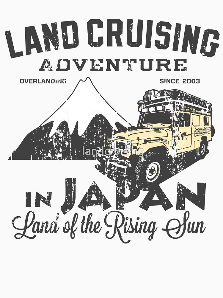 Landcruising Adventure in Japan - Straight font edition by landcruising