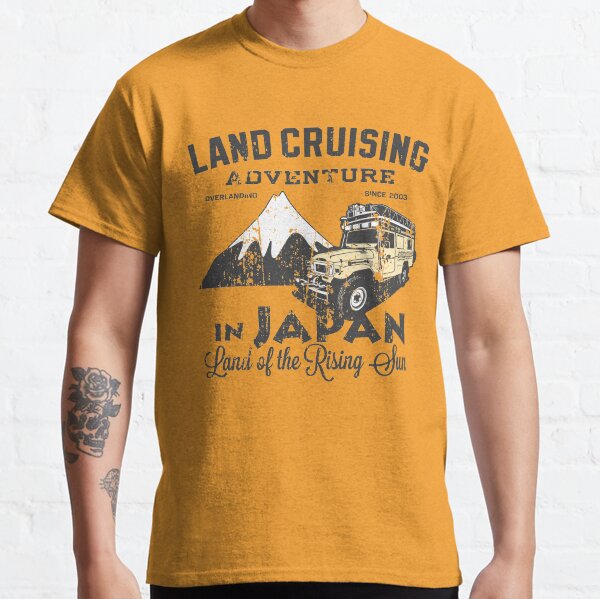 Landcruising Adventure in Japan - Straight font edition Classic T-Shirt