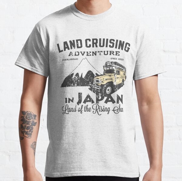 Landcruising Adventure in Japan - Straight font edition Classic T-Shirt