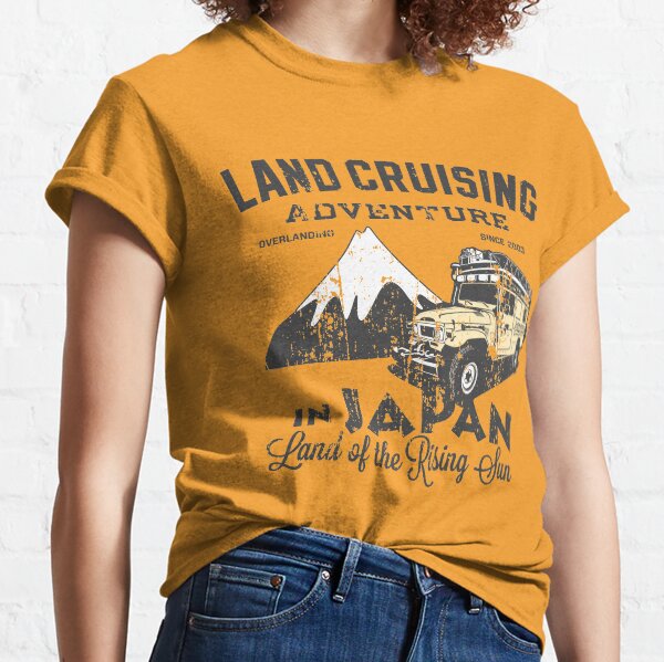 Landcruising Adventure in Japan - Straight font edition Classic T-Shirt