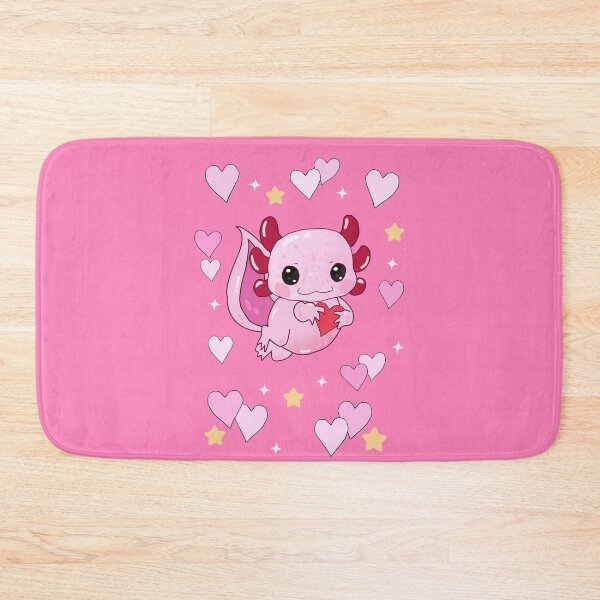 Item preview, Axolotl baby hearts and stars designed and sold by lazarosdesign.