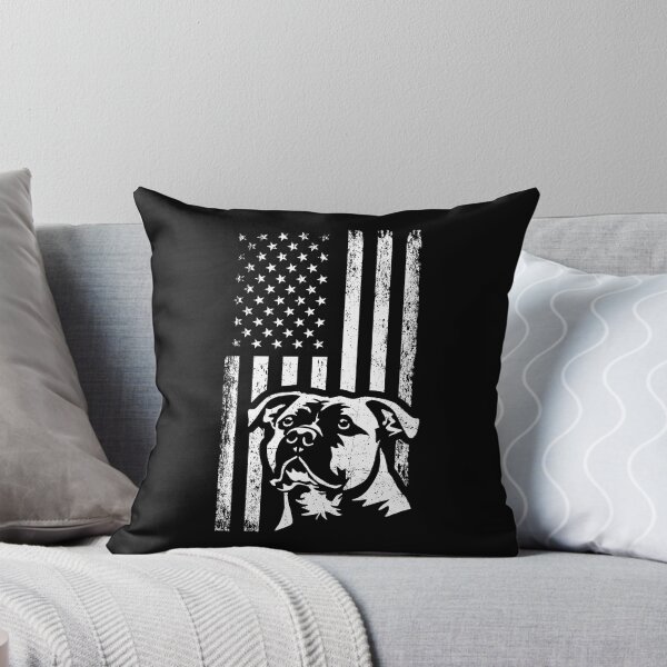 Item preview, Patriotic Flag American Staffordshire Terrier designed and sold by More Cute Dogs.