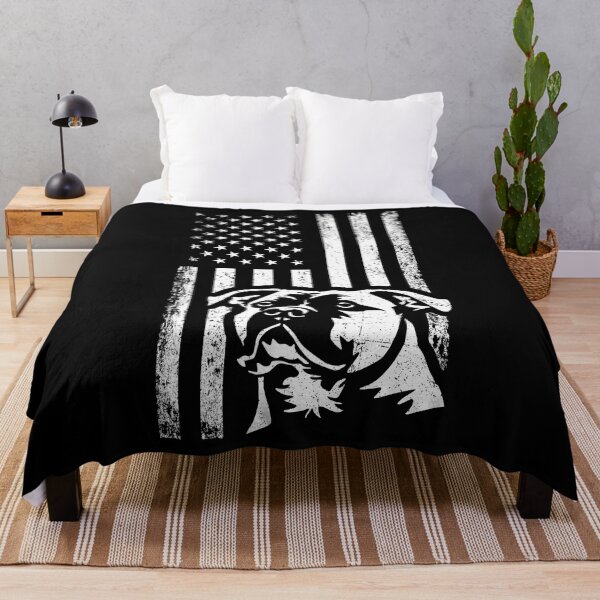 Item preview, Patriotic Flag American Staffordshire Terrier designed and sold by More Cute Dogs.