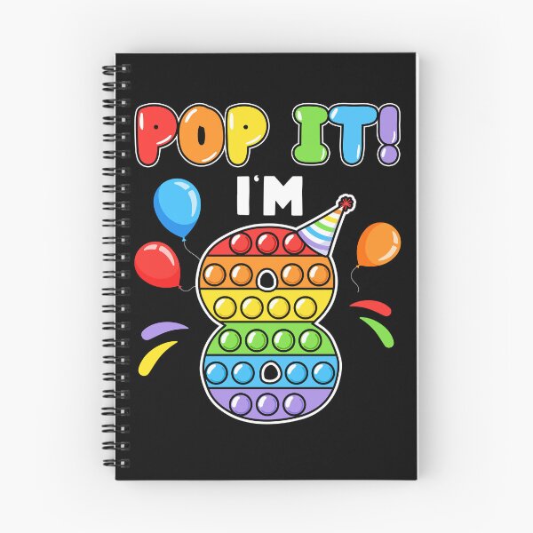 Item preview, Pop It I'm 8th Kids school age Birthday Pop It Fidget Colorful  designed and sold by Master Jay.