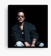 Russ Glasses Canvas Print