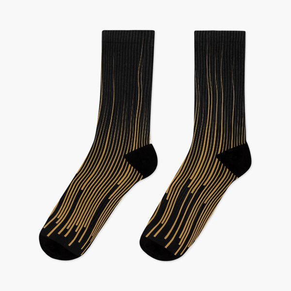 Item preview, Black and Dark Orange Frequency Stripe Pattern Pairs DE 2022 Popular Color Alameda Ochre DET482 designed and sold by ColorOfTheYears.