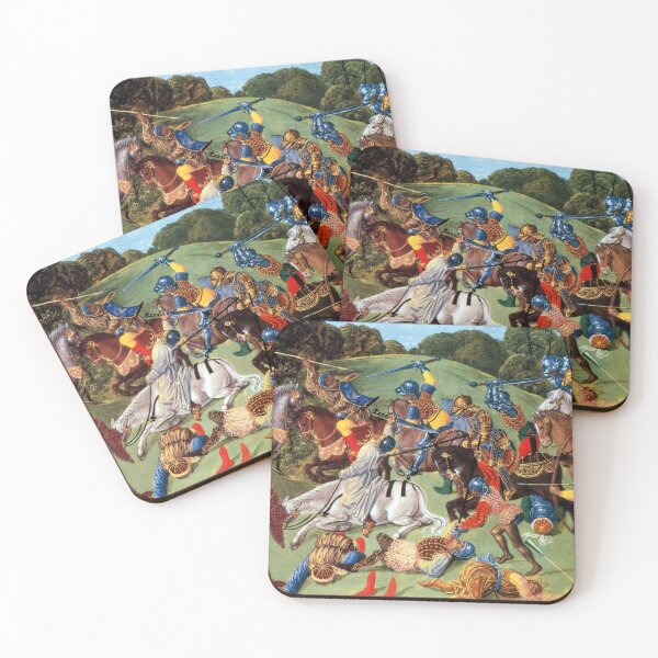 Item preview, Medieval Hundred Years' War Battle With Horses and Knights designed and sold by ScienceSource.
