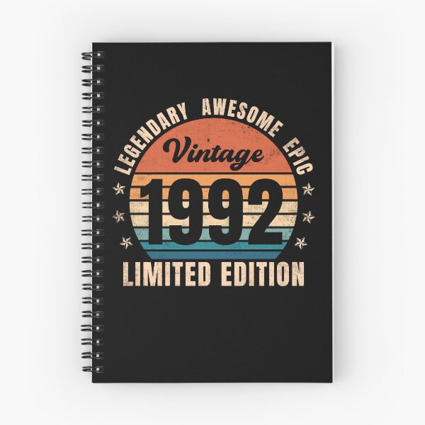 Item preview, Birthday Vintage 1992 Limited Edition  designed and sold by Studio624.