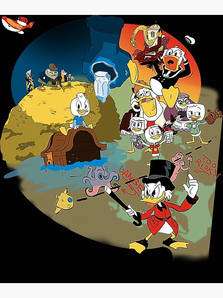 quot Ducktales quot Poster by Shonuffffeinz Redbubble