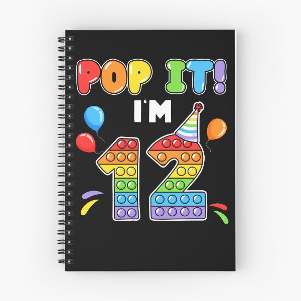 Item preview, Pop It I'm 12th Kids school age Birthday Pop It Fidget Colorful  designed and sold by Master Jay.