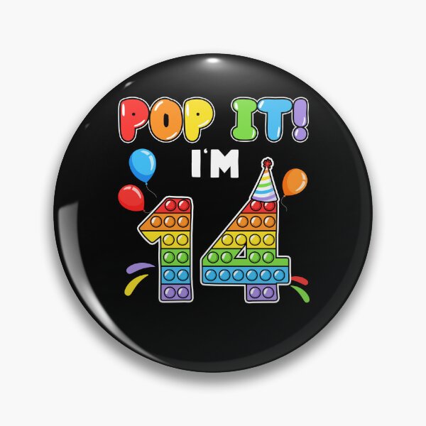 Item preview, Pop It I'm 14th Kids teenage Birthday Pop It Fidget Colorful  designed and sold by Master Jay.