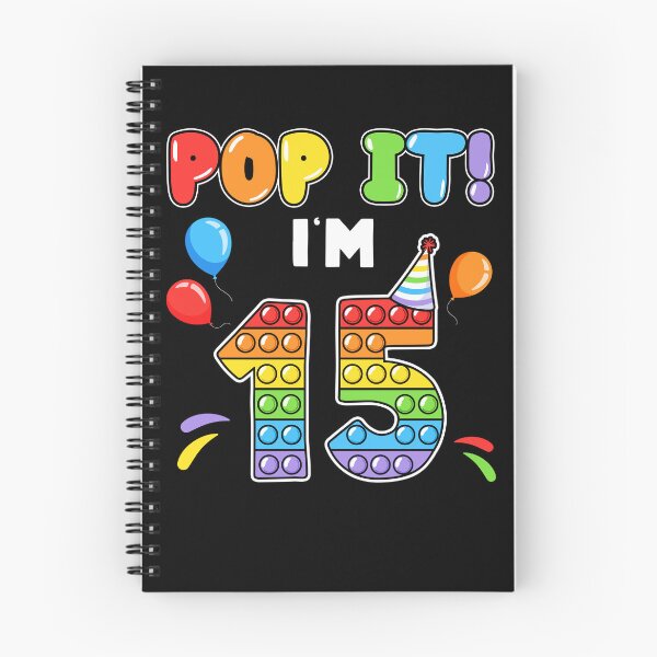 Item preview, Pop It I'm 15th Kids teenage Birthday Pop It Fidget Colorful  designed and sold by Master Jay.